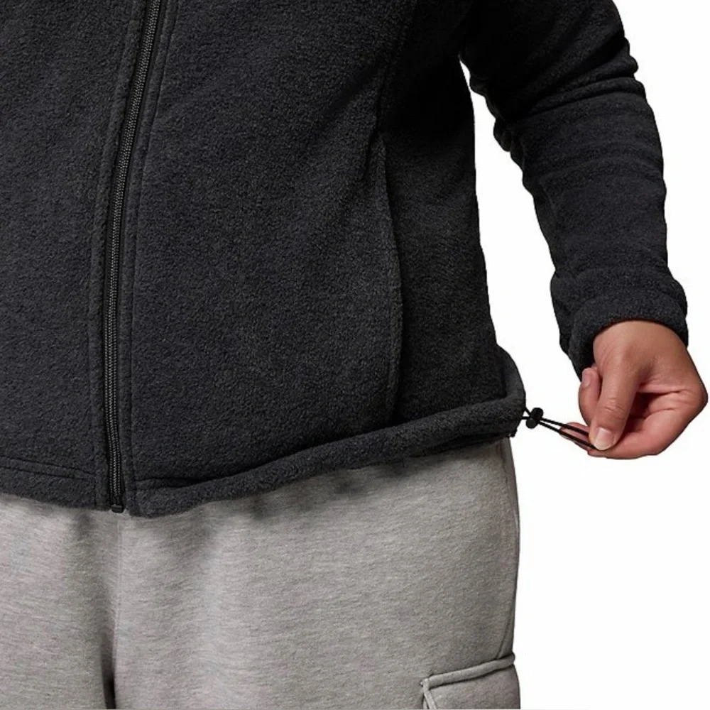 Columbia - NWT Charcoal Gray Fleece Jacket Size 3X - Picture 4 of 17